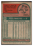 1975 Topps Baseball #320 Pete Rose Reds VG 477570