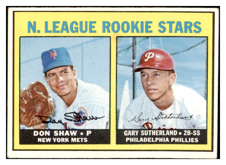 1967 Topps Baseball #587 Don Shaw Mets EX+/EX-MT 477604