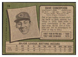 1971 Topps Baseball #014 Dave Concepcion Reds VG-EX 477624