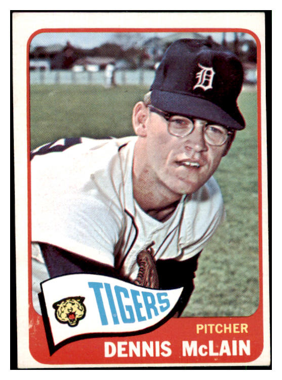 1965 Topps Baseball #236 Denny McLain Tigers VG-EX 477639
