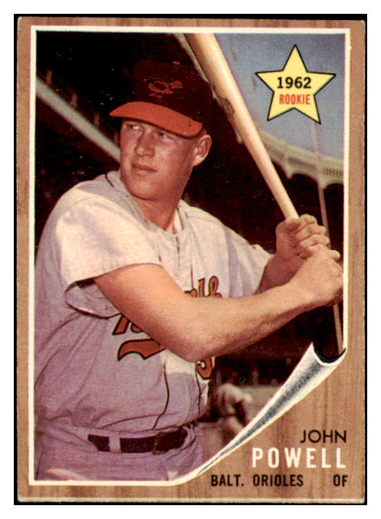 1962 Topps Baseball #099 Boog Powell Orioles VG-EX 477655