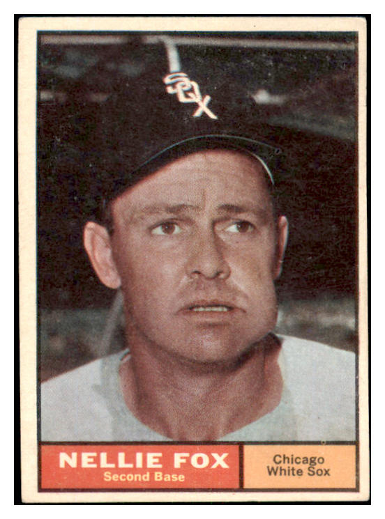 1961 Topps Baseball #030 Nellie Fox White Sox VG-EX 477663
