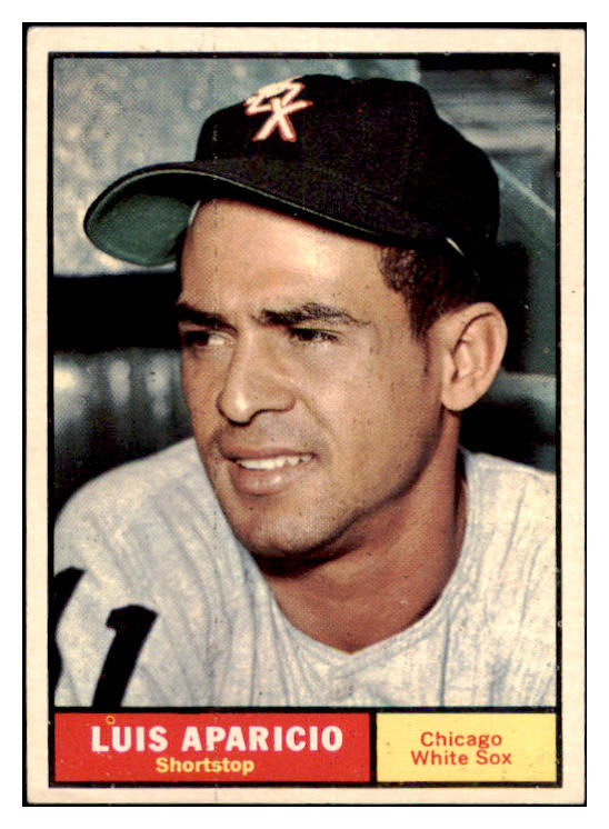 1961 Topps Baseball #440 Luis Aparicio White Sox VG-EX 477664