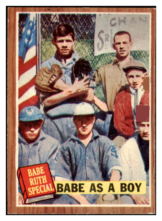 1962 Topps Baseball #135 Babe Ruth Yankees EX 477675