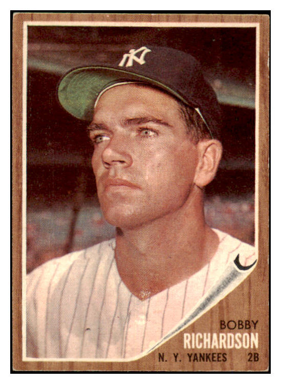 1962 Topps Baseball #065 Bobby Richardson Yankees EX 477676