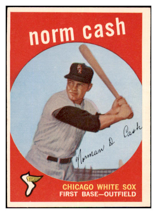 1959 Topps Baseball #509 Norm Cash White Sox EX 477682