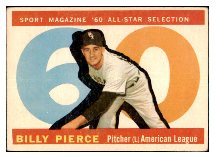 1960 Topps Baseball #571 Billy Pierce A.S. White Sox VG-EX 477690