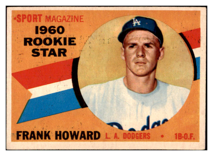 1960 Topps Baseball #132 Frank Howard Dodgers VG-EX 477695