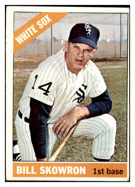 1966 Topps Baseball #590 Bill Skowron White Sox VG-EX 477712