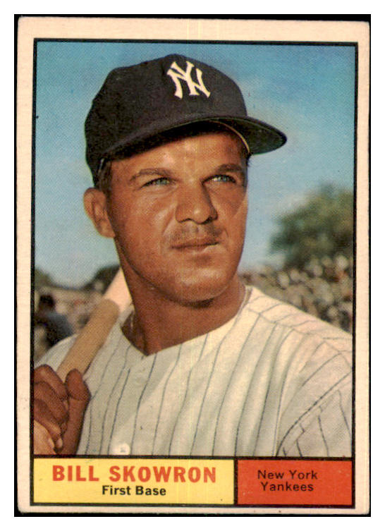 1961 Topps Baseball #371 Bill Skowron Yankees VG-EX 477722