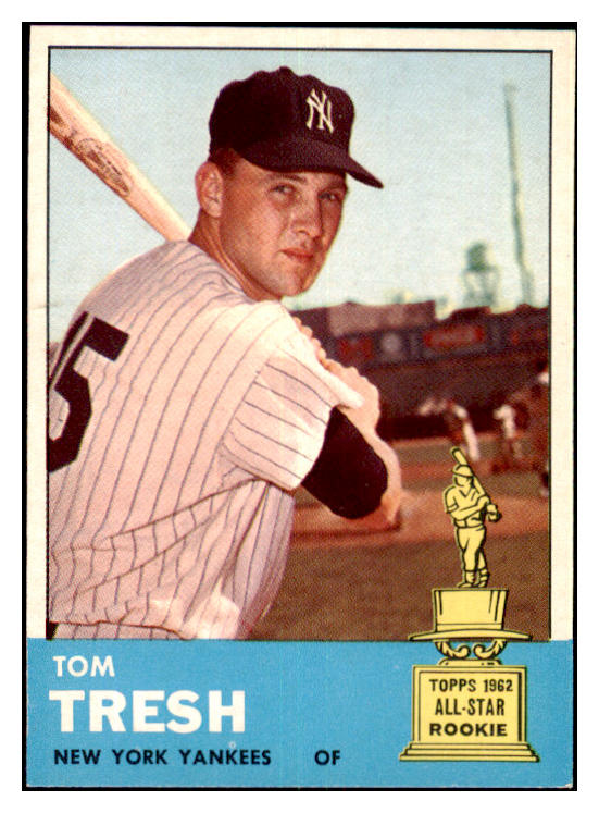 1963 Topps Baseball #470 Tom Tresh Yankees NR-MT 477764