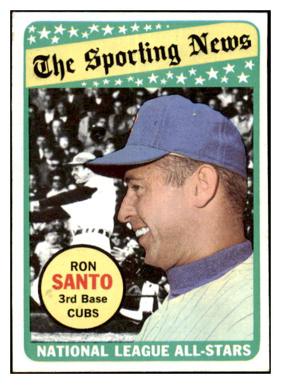1969 Topps Baseball #420 Ron Santo A.S. Cubs EX-MT 477768