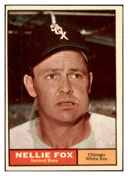 1961 Topps Baseball #030 Nellie Fox White Sox EX-MT 477771