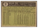 1961 Topps Baseball #030 Nellie Fox White Sox EX-MT 477771