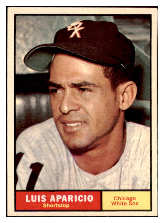 1961 Topps Baseball #440 Luis Aparicio White Sox EX-MT 477778