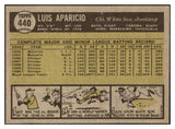 1961 Topps Baseball #440 Luis Aparicio White Sox EX-MT 477778