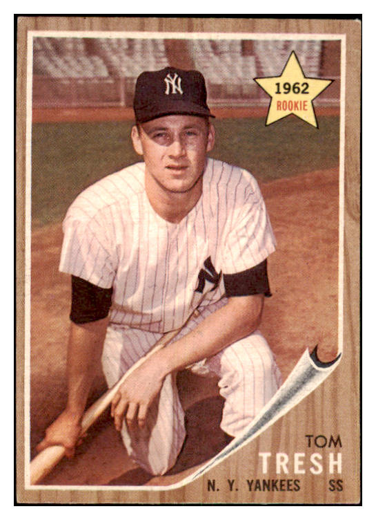 1962 Topps Baseball #031 Tom Tresh Yankees EX-MT 477781