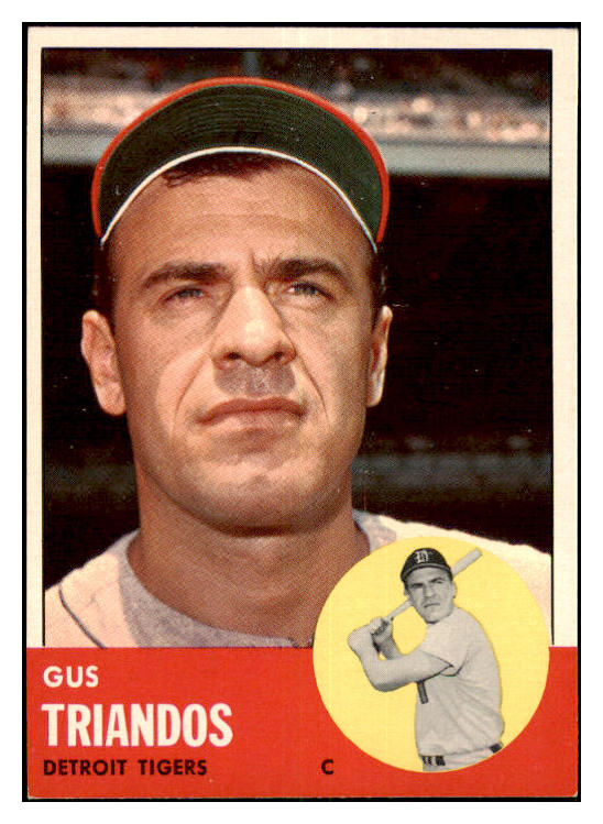 1963 Topps Baseball #475 Gus Triandos Tigers NR-MT 477787