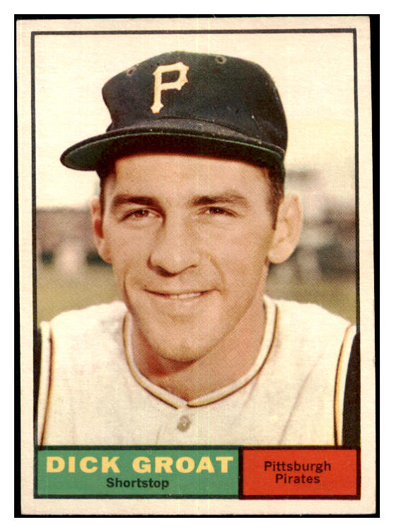 1961 Topps Baseball #001 Dick Groat Pirates NR-MT 477790