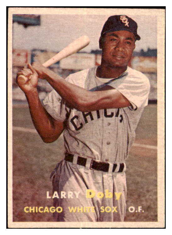 1957 Topps Baseball #085 Larry Doby White Sox EX-MT 477807