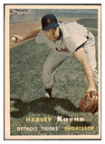 1957 Topps Baseball #088 Harvey Kuenn Tigers EX-MT 477808