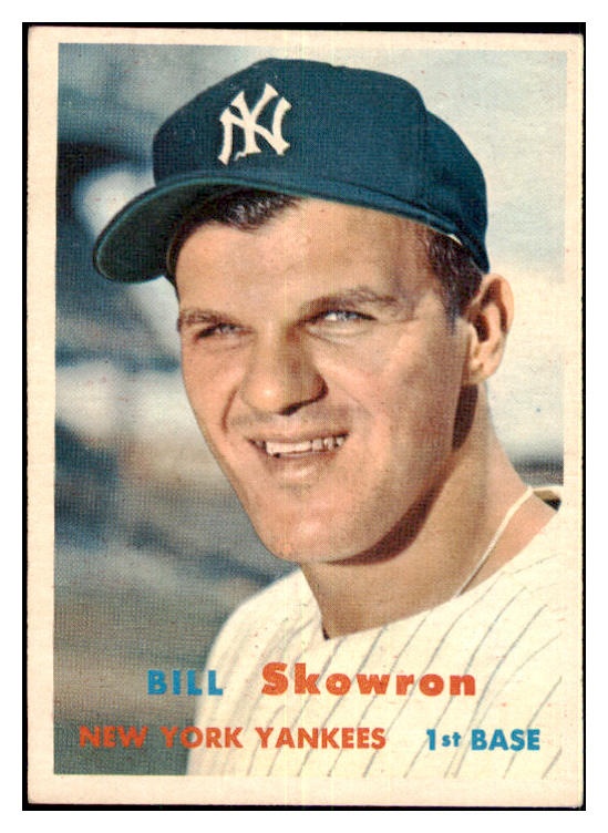 1957 Topps Baseball #135 Bill Skowron Yankees EX-MT 477810
