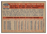 1957 Topps Baseball #160 Billy Pierce White Sox EX-MT 477812