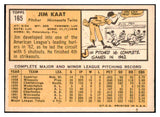 1963 Topps Baseball #165 Jim Kaat Twins EX-MT 477871