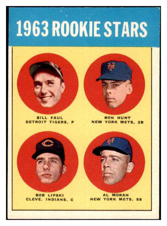 1963 Topps Baseball #558 Ron Hunt Mets EX-MT 477878