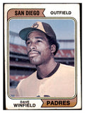 1974 Topps Baseball #456 Dave Winfield Padres VG 477882