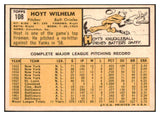 1963 Topps Baseball #108 Hoyt Wilhelm Orioles EX-MT 477886