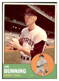 1963 Topps Baseball #365 Jim Bunning Tigers EX-MT 477889