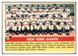 1956 Topps Baseball #226 New York Giants Team EX-MT 477911