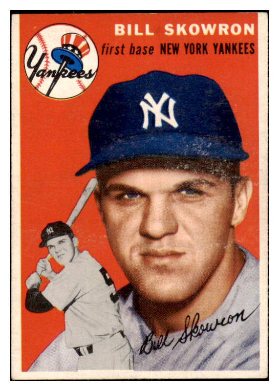 1954 Topps Baseball #239 Bill Skowron Yankees EX-MT 477913