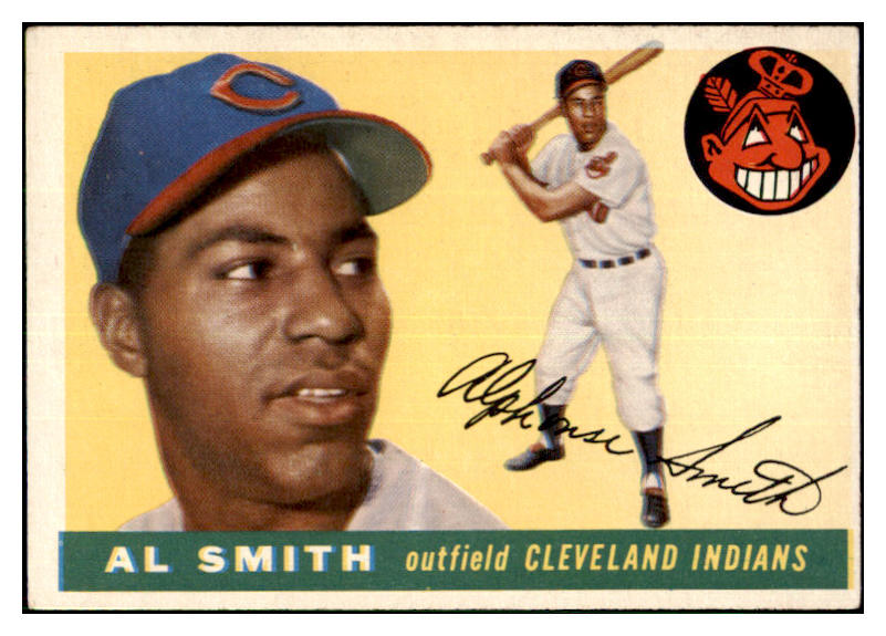 1955 Topps Baseball #197 Al Smith Indians VG-EX 477920