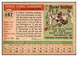 1955 Topps Baseball #167 Tom Casagrande Phillies VG-EX 477926