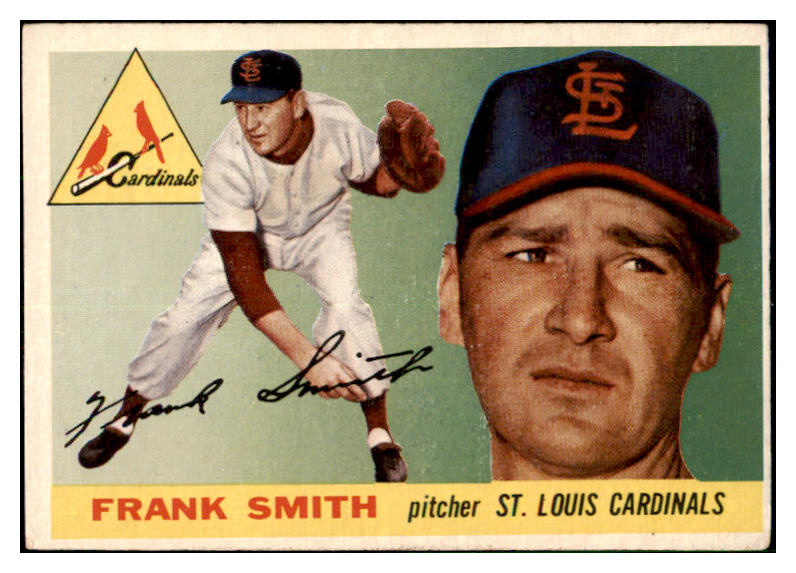 1955 Topps Baseball #204 Frank Smith Cardinals VG-EX 477927