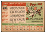 1955 Topps Baseball #204 Frank Smith Cardinals VG-EX 477927