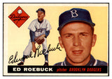 1955 Topps Baseball #195 Ed Roebuck Dodgers NR-MT 477938