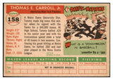 1955 Topps Baseball #158 Tommy Carroll Yankees NR-MT 477940