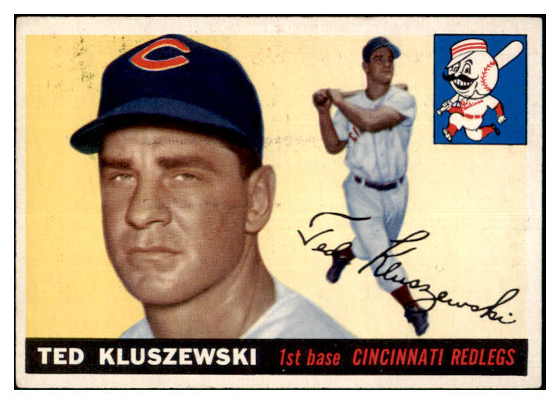 1955 Topps Baseball #120 Ted Kluszewski Reds EX+/EX-MT 477944