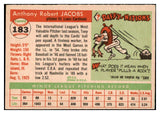 1955 Topps Baseball #183 Tony Jacobs Cardinals EX+/EX-MT 477948