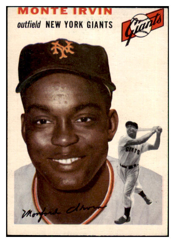 1954 Topps Baseball #003 Monte Irvin Giants VG-EX 477959