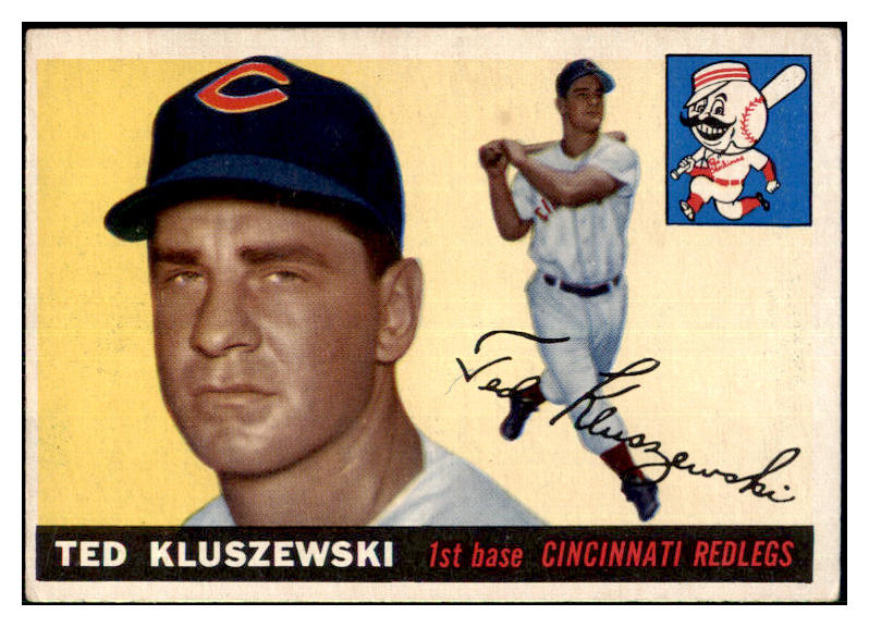 1955 Topps Baseball #120 Ted Kluszewski Reds VG-EX 477970