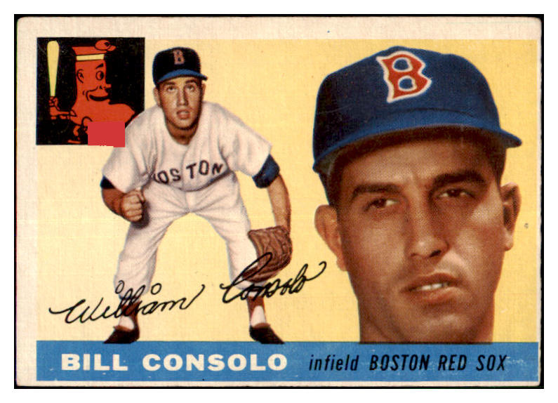 1955 Topps Baseball #207 Billy Consolo Red Sox VG-EX 477977