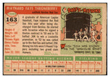 1955 Topps Baseball #163 Faye Throneberry Red Sox VG-EX 477988