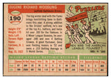 1955 Topps Baseball #190 Gene Woodling Orioles VG-EX 477997
