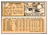 1963 Topps Baseball #477 Donn Clendenon Pirates EX-MT 478001
