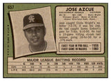 1971 Topps Baseball #657 Jose Azcue Angels EX-MT 478009