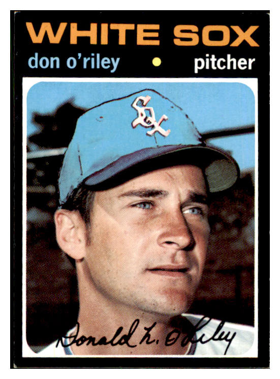 1971 Topps Baseball #679 Don O'riley White Sox EX-MT 478020